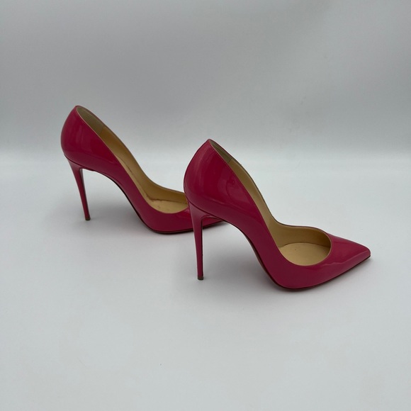 Christian Louboutin Pigalle Follies 100mm Patent - Picture 4 of 7